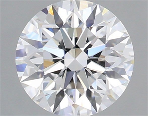 Picture of Lab Grown Diamond 1.09 Carats, Round with Excellent Cut, D Color, VS1 Clarity and Certified by IGI
