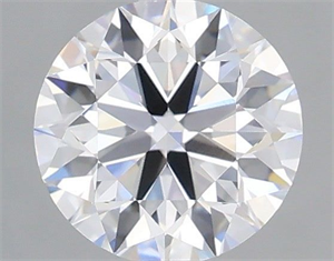 Picture of Lab Grown Diamond 1.08 Carats, Round with Ideal Cut, D Color, VVS2 Clarity and Certified by IGI