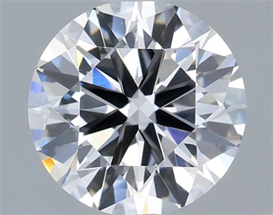 Picture of Lab Grown Diamond 1.08 Carats, Round with Ideal Cut, D Color, VVS2 Clarity and Certified by IGI