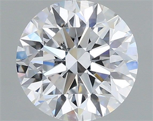 Picture of Lab Grown Diamond 1.08 Carats, Round with Excellent Cut, D Color, VVS2 Clarity and Certified by IGI
