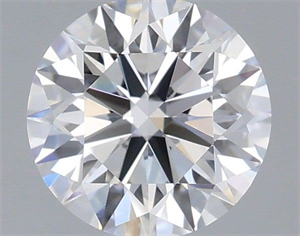 Picture of Lab Grown Diamond 1.08 Carats, Round with Excellent Cut, D Color, VVS2 Clarity and Certified by IGI