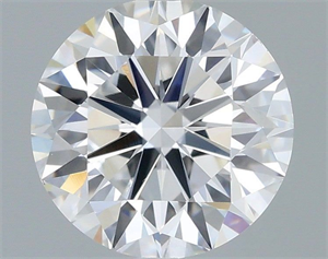 Picture of Lab Grown Diamond 1.08 Carats, Round with Very Good Cut, D Color, VVS2 Clarity and Certified by IGI