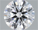 Lab Grown Diamond 1.08 Carats, Round with Excellent Cut, D Color, VS1 Clarity and Certified by IGI