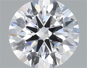 Picture of Lab Grown Diamond 1.08 Carats, Round with Excellent Cut, D Color, VS1 Clarity and Certified by IGI
