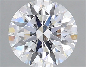 Picture of Lab Grown Diamond 1.08 Carats, Round with Excellent Cut, D Color, VS1 Clarity and Certified by IGI