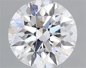 Picture of Lab Grown Diamond 1.08 Carats, Round with Excellent Cut, D Color, VS1 Clarity and Certified by IGI
