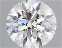 Lab Grown Diamond 1.08 Carats, Round with Excellent Cut, E Color, VS1 Clarity and Certified by IGI