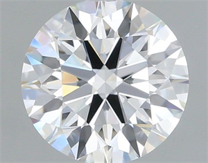 Picture of Lab Grown Diamond 1.07 Carats, Round with Ideal Cut, E Color, VVS2 Clarity and Certified by IGI