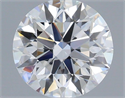 Lab Grown Diamond 1.07 Carats, Round with Ideal Cut, E Color, VVS2 Clarity and Certified by IGI