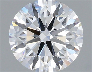 Picture of Lab Grown Diamond 1.07 Carats, Round with Ideal Cut, E Color, VVS2 Clarity and Certified by IGI