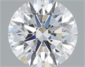 Lab Grown Diamond 1.07 Carats, Round with Ideal Cut, E Color, VVS2 Clarity and Certified by IGI