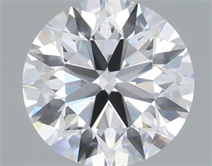 Picture of Lab Grown Diamond 1.07 Carats, Round with Ideal Cut, E Color, VVS2 Clarity and Certified by IGI