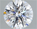 Lab Grown Diamond 1.07 Carats, Round with Ideal Cut, E Color, VVS2 Clarity and Certified by IGI