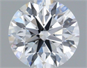 Lab Grown Diamond 1.09 Carats, Round with Ideal Cut, E Color, VVS2 Clarity and Certified by IGI