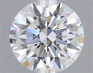 Picture of Lab Grown Diamond 1.05 Carats, Round with Ideal Cut, E Color, IF Clarity and Certified by IGI