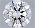 Lab Grown Diamond 1.02 Carats, Round with Excellent Cut, D Color, VVS1 Clarity and Certified by IGI