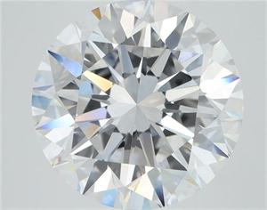 Picture of Lab Grown Diamond 1.05 Carats, Round with Ideal Cut, E Color, VVS2 Clarity and Certified by IGI