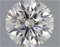 Natural Diamond 0.40 Carats, Round with Excellent Cut, I Color, SI2 Clarity and Certified by IGI