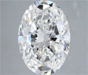 Picture of Natural Diamond 5.02 Carats, Oval with  Cut, G Color, VVS1 Clarity and Certified by GIA