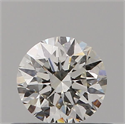 Natural Diamond 0.40 Carats, Round with Very Good Cut, I Color, SI1 Clarity and Certified by GIA