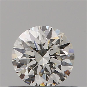 Picture of Natural Diamond 0.40 Carats, Round with Very Good Cut, I Color, SI1 Clarity and Certified by GIA