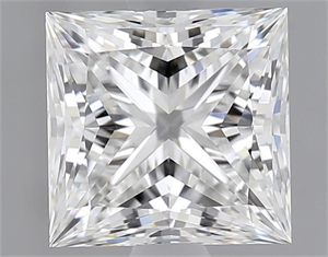 Picture of Natural Diamond 1.50 Carats, Princess with  Cut, G Color, VS1 Clarity and Certified by GIA