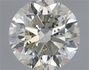 Picture of Natural Diamond 0.40 Carats, Round with Very Good Cut, I Color, SI2 Clarity and Certified by IGI