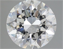 Natural Diamond 5.01 Carats, Round with Very Good Cut, D Color, VVS1 Clarity and Certified by IGI