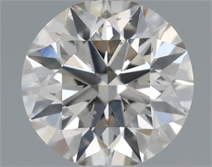 Picture of Natural Diamond 0.70 Carats, Round with Excellent Cut, J Color, VS2 Clarity and Certified by IGI