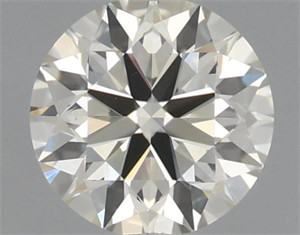 Picture of Natural Diamond 0.73 Carats, Round with Excellent Cut, K Color, VS1 Clarity and Certified by IGI
