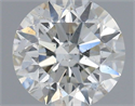 Natural Diamond 0.70 Carats, Round with Excellent Cut, H Color, SI2 Clarity and Certified by IGI