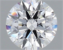 Lab Grown Diamond 1.02 Carats, Round with Ideal Cut, E Color, VS1 Clarity and Certified by IGI