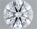Lab Grown Diamond 1.22 Carats, Round with Ideal Cut, D Color, VVS1 Clarity and Certified by IGI
