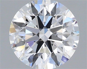Picture of Lab Grown Diamond 1.23 Carats, Round with Ideal Cut, D Color, VVS1 Clarity and Certified by IGI