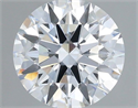 Lab Grown Diamond 1.23 Carats, Round with Ideal Cut, D Color, VS1 Clarity and Certified by IGI