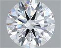 Lab Grown Diamond 1.20 Carats, Round with Excellent Cut, D Color, VS1 Clarity and Certified by IGI
