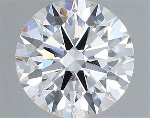 Picture of Lab Grown Diamond 1.20 Carats, Round with Excellent Cut, D Color, VS1 Clarity and Certified by IGI