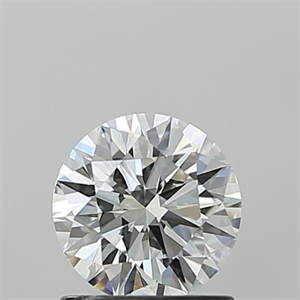 Picture of Lab Grown Diamond 1.00 Carats, Round with Ideal Cut, E Color, VVS2 Clarity and Certified by IGI