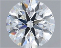 Lab Grown Diamond 1.22 Carats, Round with Excellent Cut, D Color, VVS1 Clarity and Certified by IGI