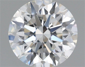 Picture of Lab Grown Diamond 1.09 Carats, Round with Ideal Cut, E Color, IF Clarity and Certified by IGI