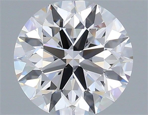 Picture of Lab Grown Diamond 1.00 Carats, Round with Ideal Cut, D Color, VVS1 Clarity and Certified by IGI
