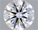 Lab Grown Diamond 1.04 Carats, Round with Ideal Cut, D Color, VVS1 Clarity and Certified by IGI