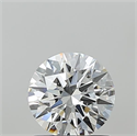 Lab Grown Diamond 1.03 Carats, Round with Ideal Cut, E Color, VS1 Clarity and Certified by IGI