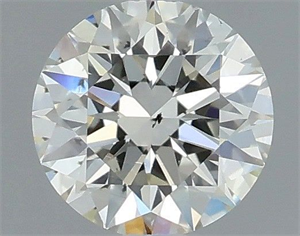 Picture of Natural Diamond 0.41 Carats, Round with Excellent Cut, I Color, VS2 Clarity and Certified by IGI