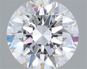 Picture of Lab Grown Diamond 1.01 Carats, Round with Excellent Cut, D Color, VVS1 Clarity and Certified by IGI