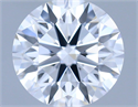 Lab Grown Diamond 1.01 Carats, Round with Ideal Cut, E Color, VVS1 Clarity and Certified by IGI