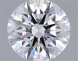 Picture of Lab Grown Diamond 1.01 Carats, Round with Ideal Cut, D Color, VVS2 Clarity and Certified by IGI