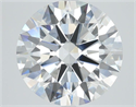 Lab Grown Diamond 1.04 Carats, Round with Ideal Cut, D Color, VVS2 Clarity and Certified by IGI