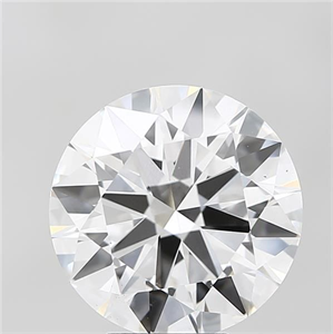 Picture of Lab Grown Diamond 6.82 Carats, Round with Excellent Cut, F Color, VS1 Clarity and Certified by IGI