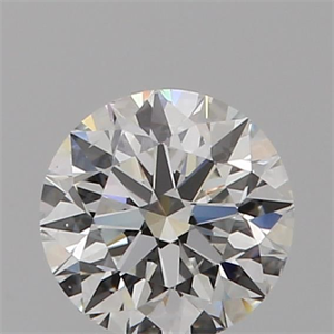 Picture of Natural Diamond 0.44 Carats, Round with Excellent Cut, E Color, VS2 Clarity and Certified by IGI